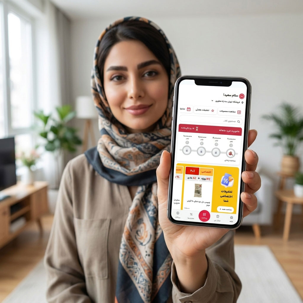 اپلیکیشن باشگاه مشتریان افق کوروش