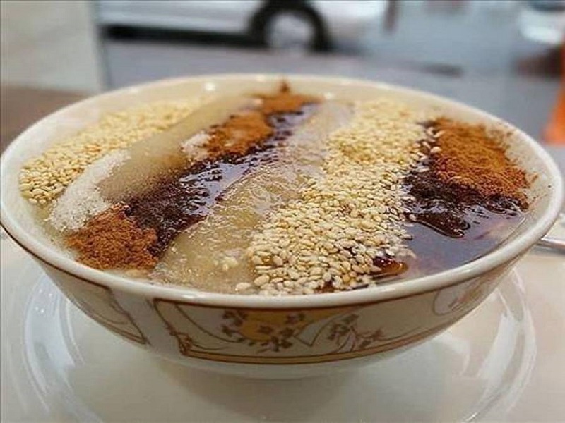 وسایل لازم برای تزیین حلیم گندم یا حلیم بادمجان