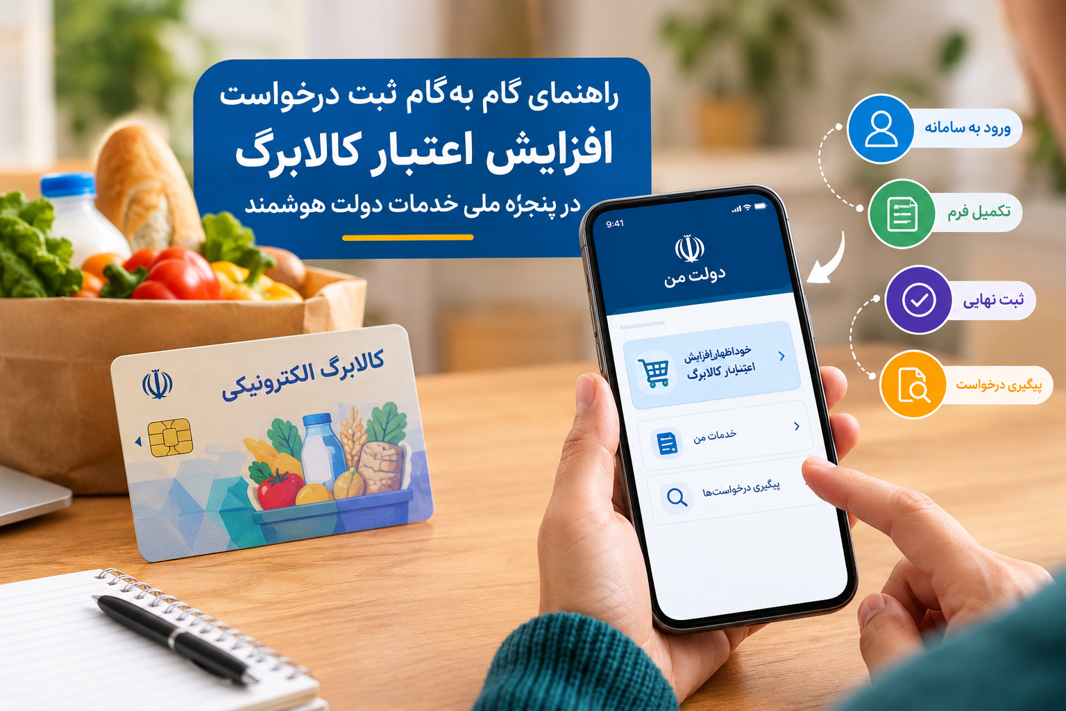 افزایش اعتبار کالابرگ